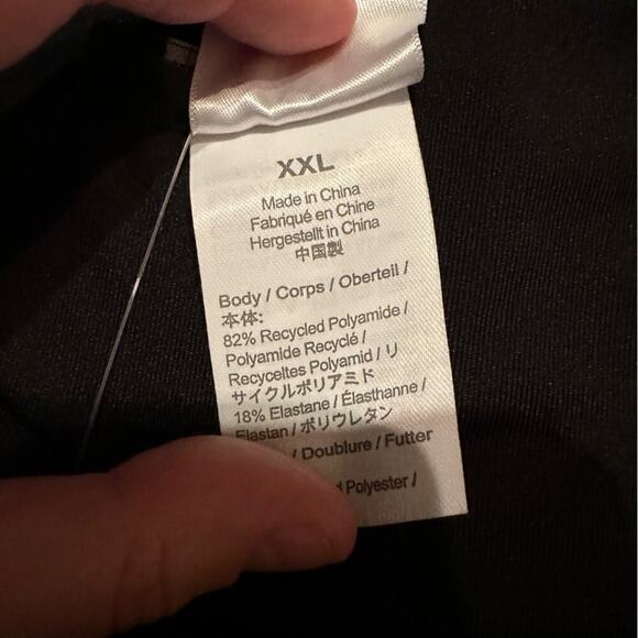 J. Crew Curved-Waist Cheeky Bikini Bottom in Navy Blue Sz‎ XXL NEW - Picture 5 of 6